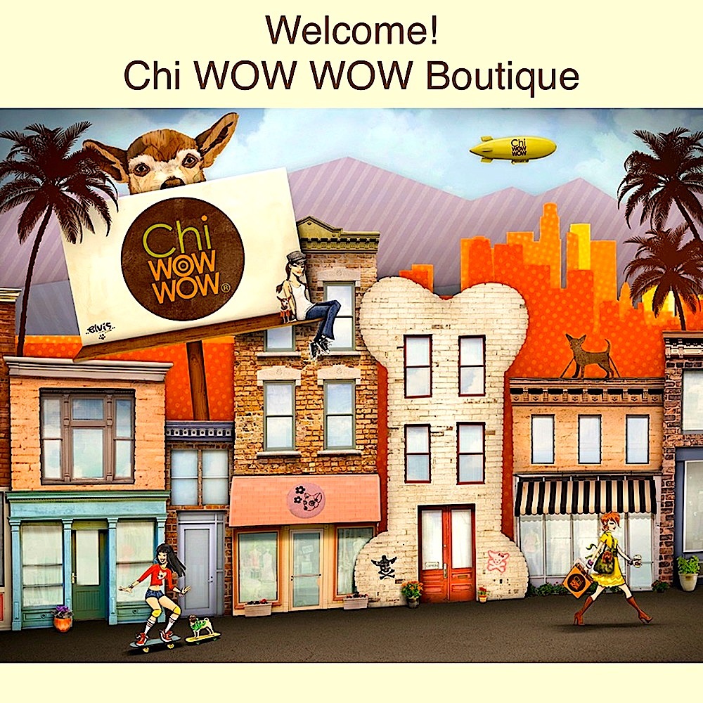 Chi WOW WOW® designer streetwear for dogs